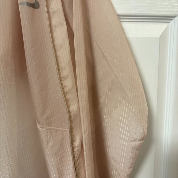 Nike Blush Pink Transparent Windbreaker Jacket SZ XL - Picture 14 of 14